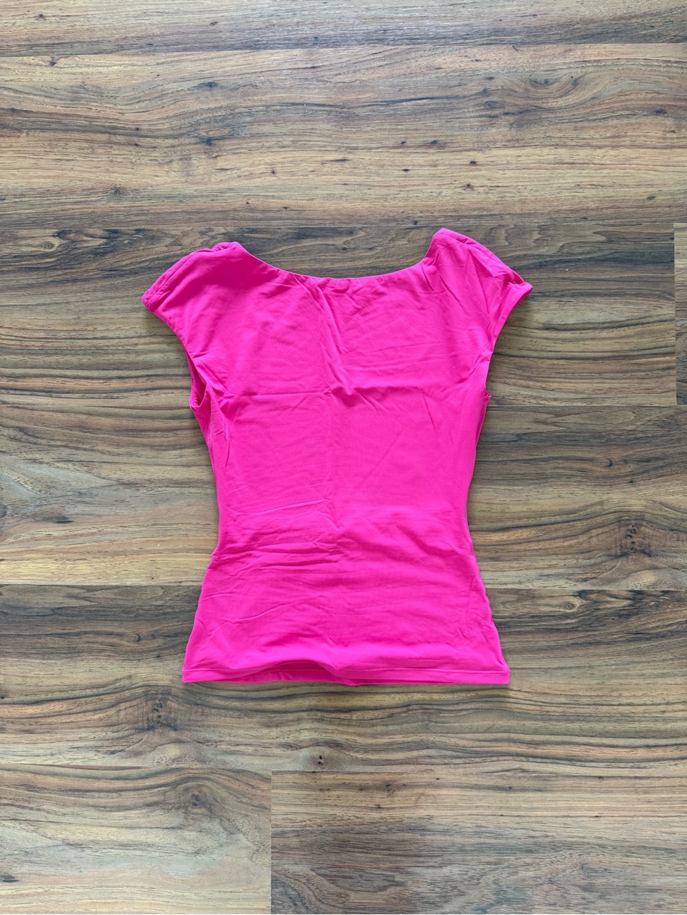 Pink Backless Top